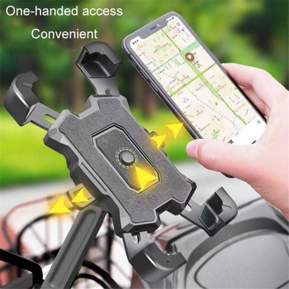 ABS+PC Handyhalterung für Motorrad-Rückspiegel, – Von 4,8 bis 6,8 Zoll