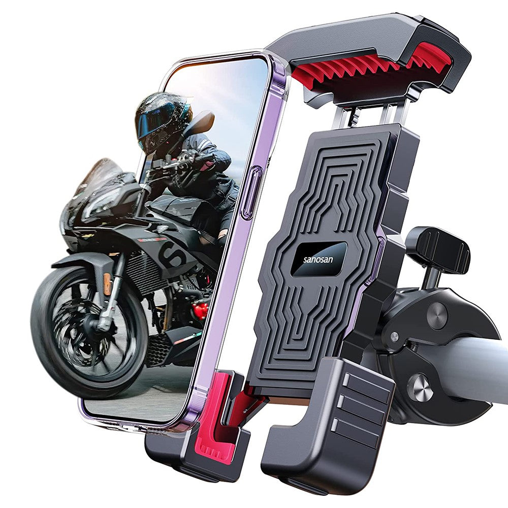 Fahrrad-Handyhalterung für Motorrad & Roller – Mit Anti-Fall, von 4,7 bis 7 Zoll