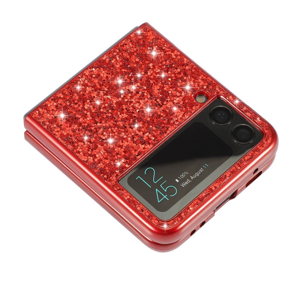 Galaxy Z Flip4 5G Schutzhülle – Funkelnde Glitzer-Rückseite
