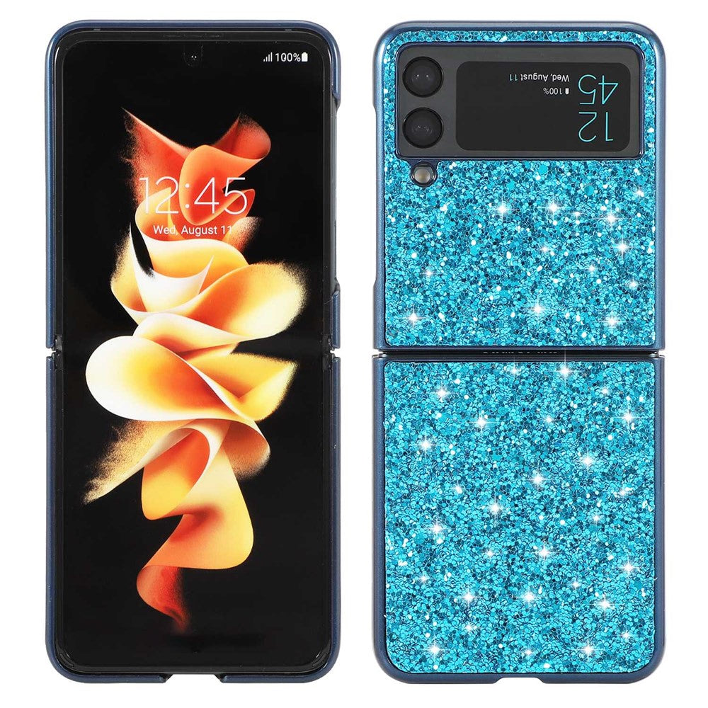 Galaxy Z Flip4 5G Schutzhülle – Funkelnde Glitzer-Rückseite