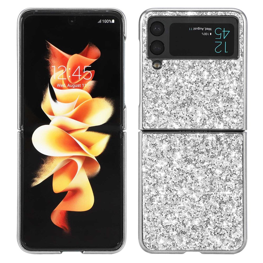 Galaxy Z Flip4 5G Schutzhülle – Funkelnde Glitzer-Rückseite
