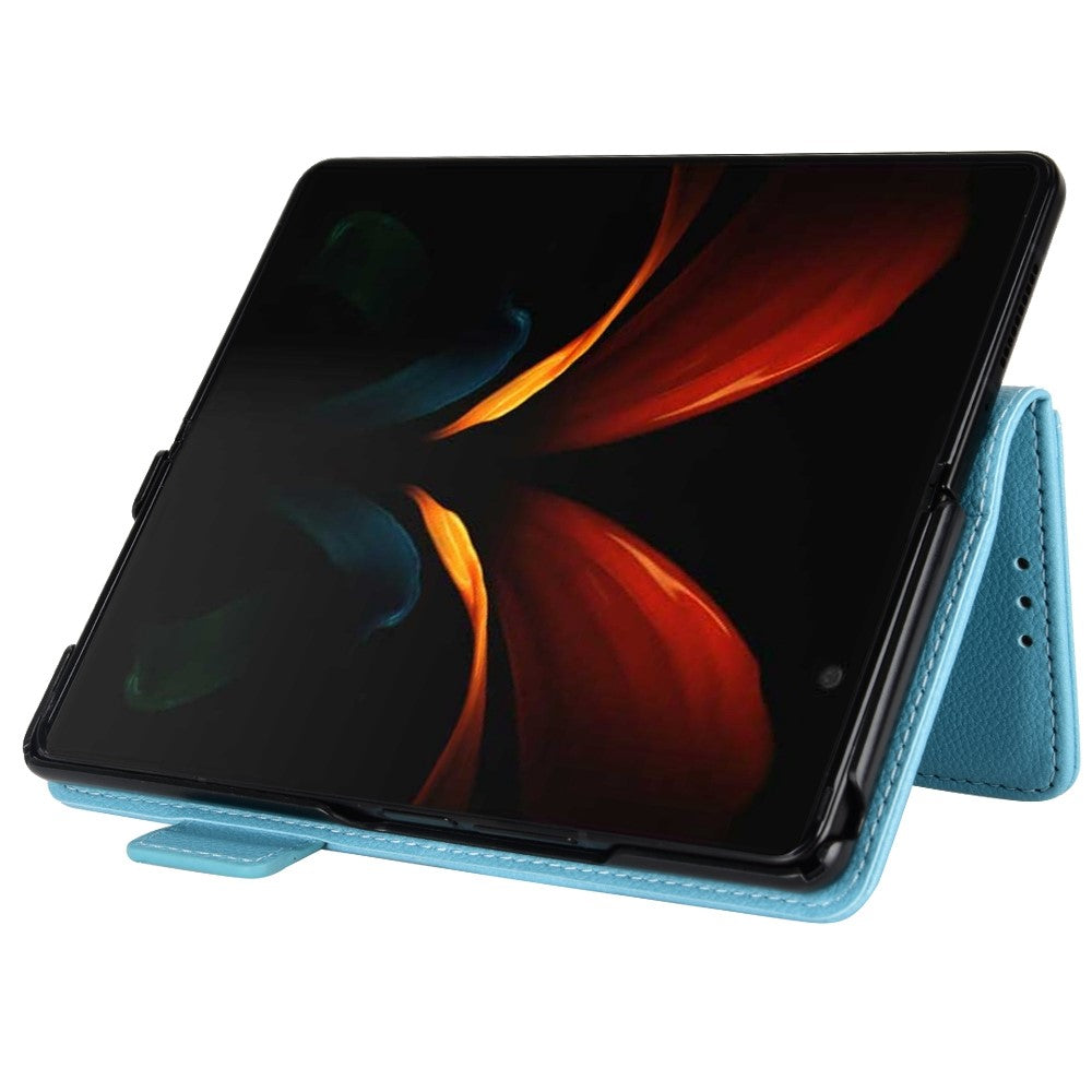 Galaxy Z Fold2 5G Schutzhülle – Stoßfest, mit Magnetverschluss & Ständer