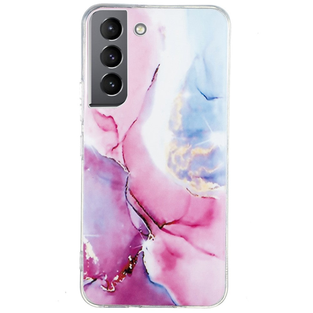 Galaxy S22 5G Schutzhülle – Marmormuster & Kratzfest