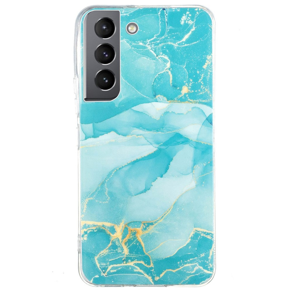 Galaxy S22 5G Schutzhülle – Marmormuster & Kratzfest