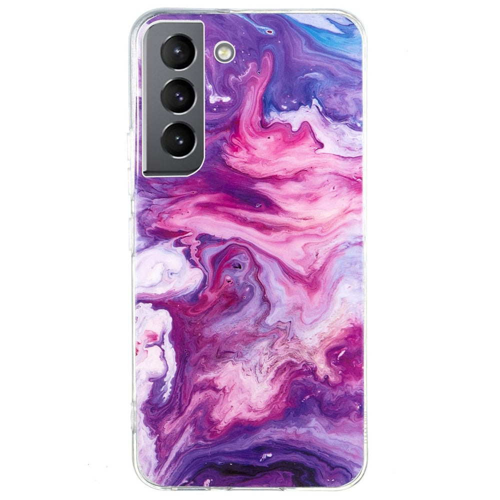 Galaxy S22 5G Schutzhülle – Marmormuster & Kratzfest