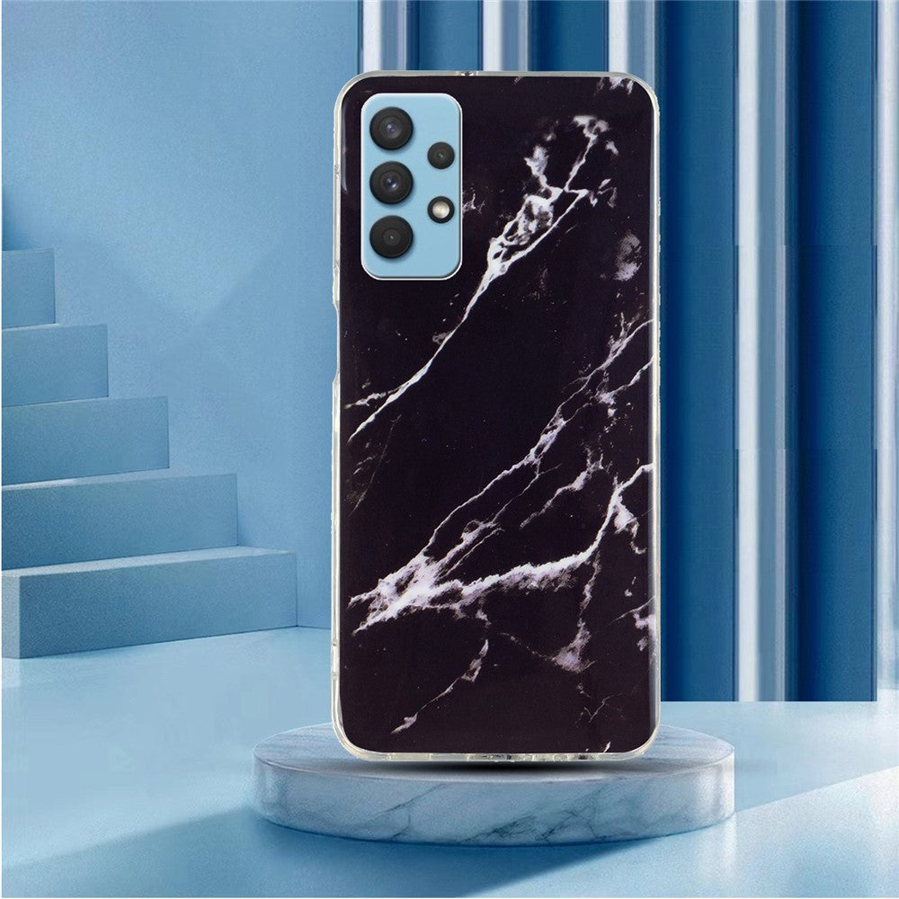 Galaxy A32 5G / M32 5G Schutzhülle – Marmormuster & Kratzfest