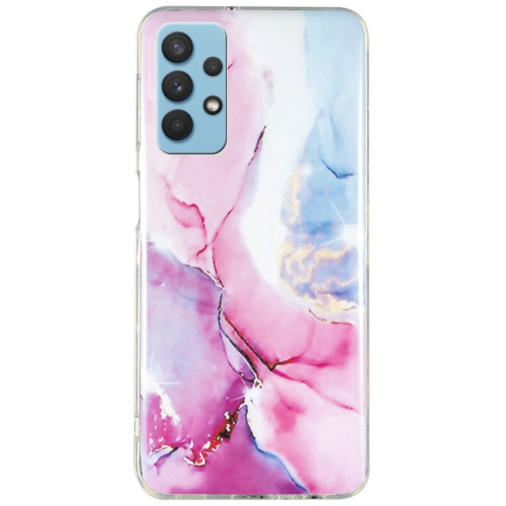 Galaxy A32 5G / M32 5G Schutzhülle – Marmormuster & Kratzfest