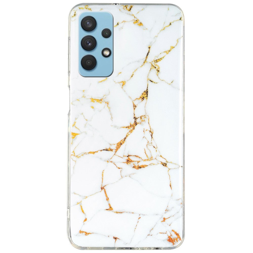 Galaxy A32 5G / M32 5G Schutzhülle – Marmormuster & Kratzfest