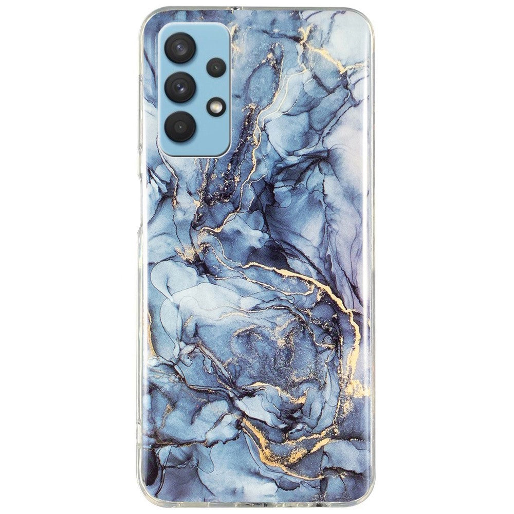 Galaxy A32 5G / M32 5G Schutzhülle – Marmormuster & Kratzfest