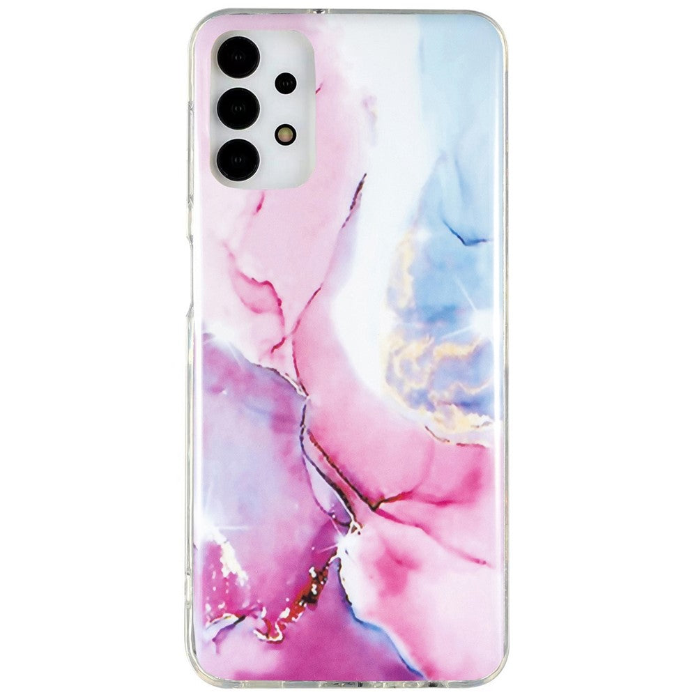 Galaxy A13 4G Schutzhülle – Marmormuster & Kratzfest