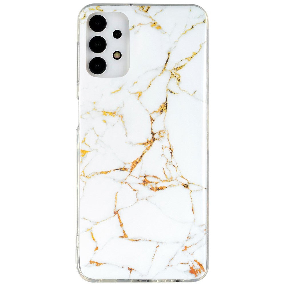 Galaxy A13 4G Schutzhülle – Marmormuster & Kratzfest