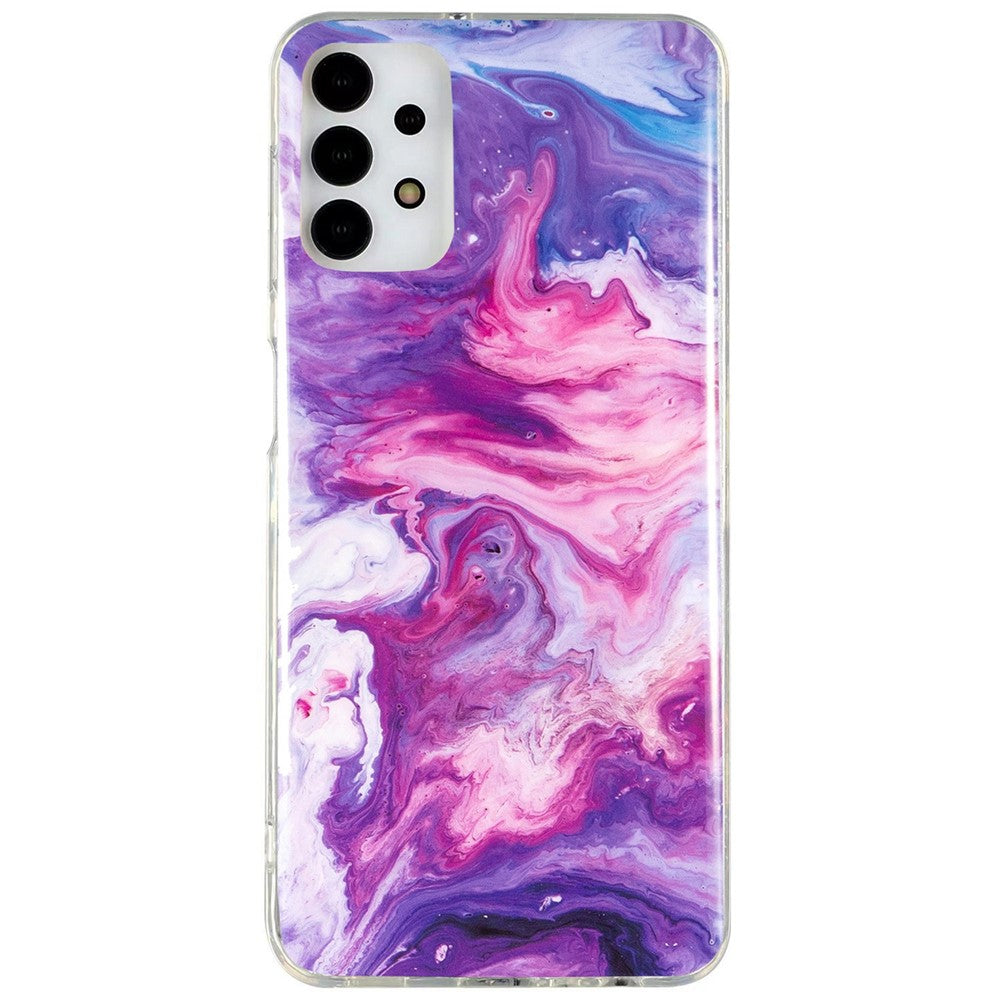 Galaxy A13 4G Schutzhülle – Marmormuster & Kratzfest