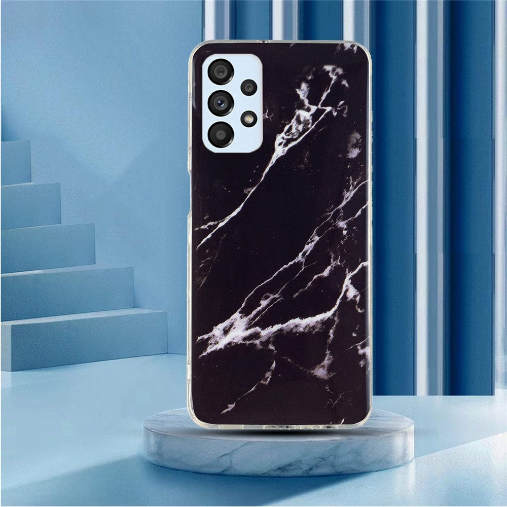 Galaxy A33 5G Schutzhülle – Marmormuster & Kratzfest