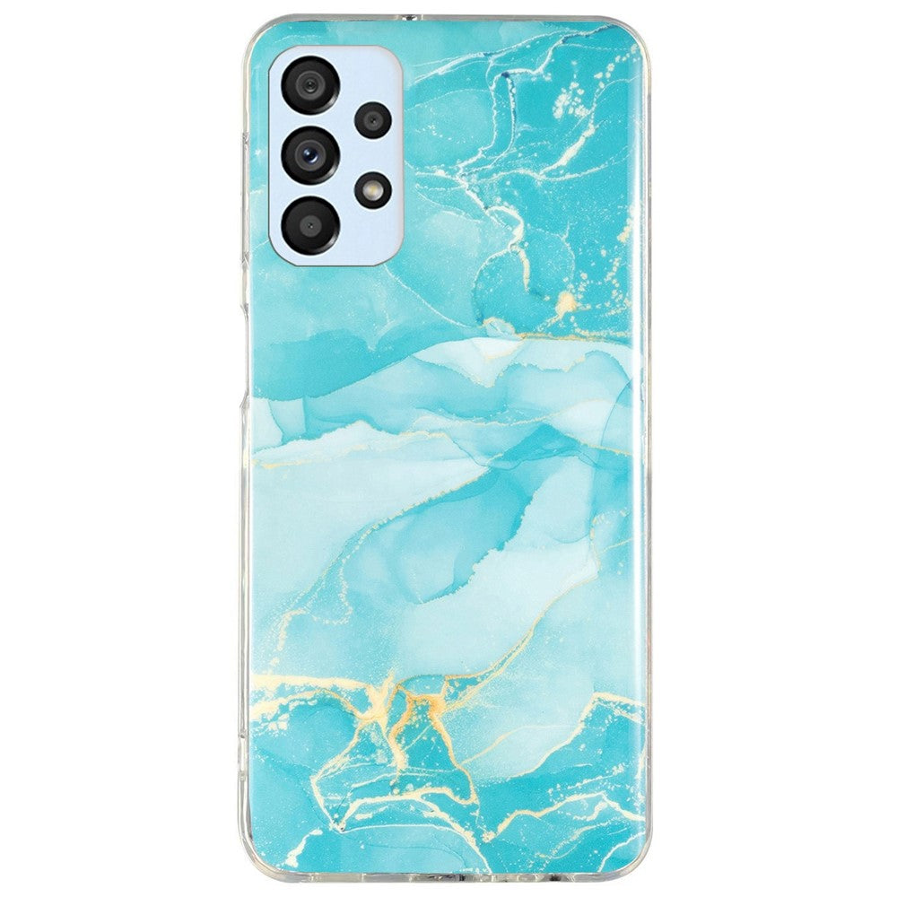 Galaxy A33 5G Schutzhülle – Marmormuster & Kratzfest