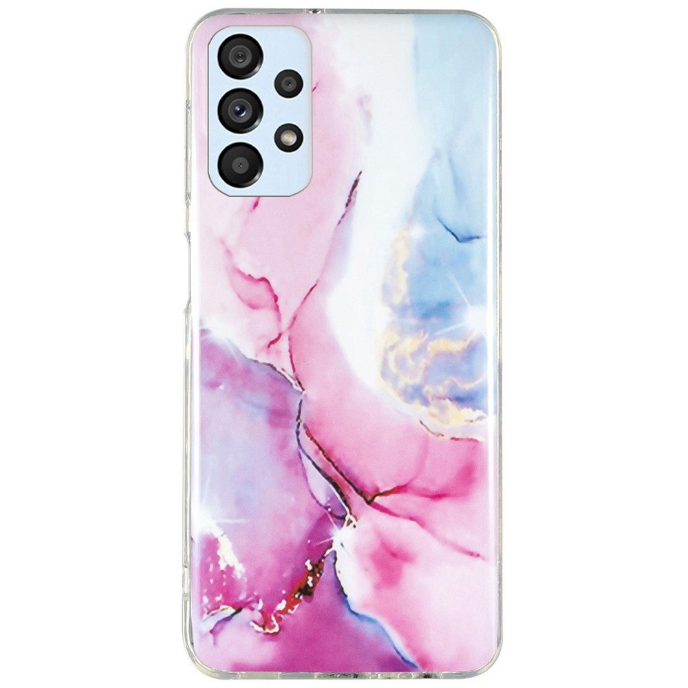 Galaxy A53 5G Schutzhülle – Marmormuster & Kratzfest