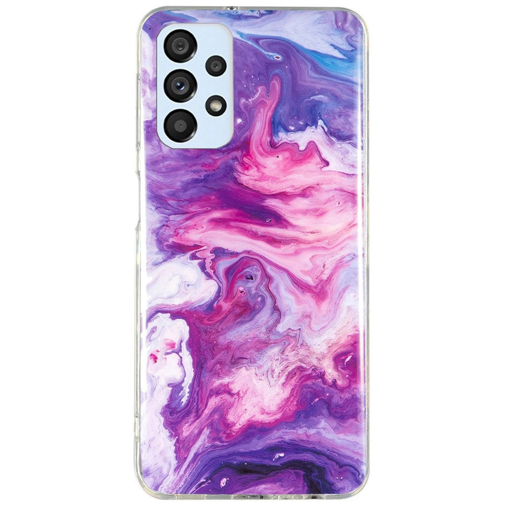 Galaxy A53 5G Schutzhülle – Marmormuster & Kratzfest