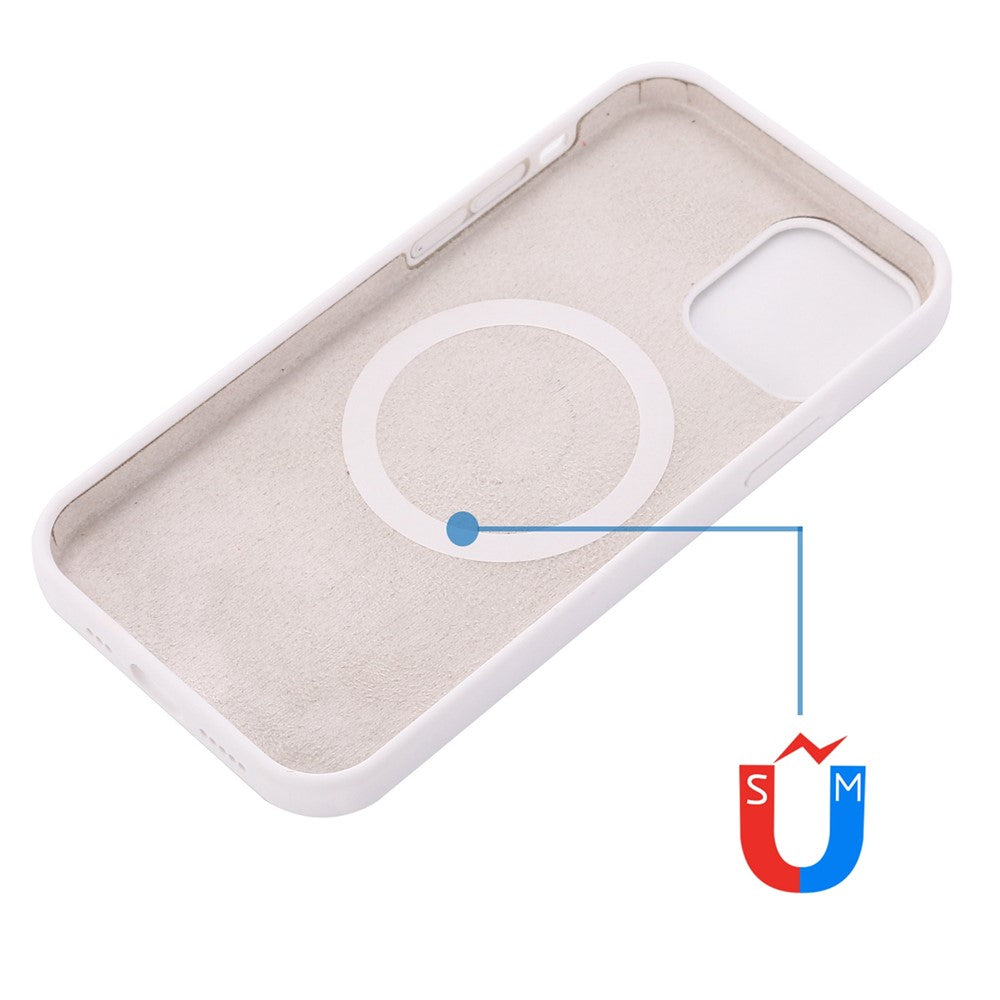 iPhone 14 Pro Magnetische Silikonhülle – Stoßfest
