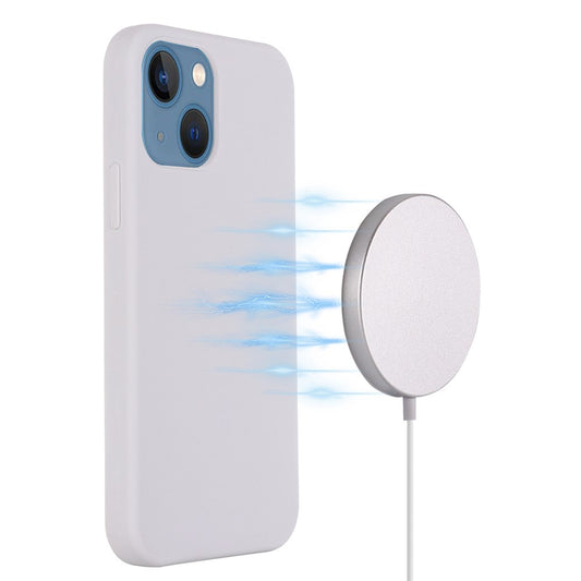 iPhone 14 Magnetische Silikonhülle – Stoßfest