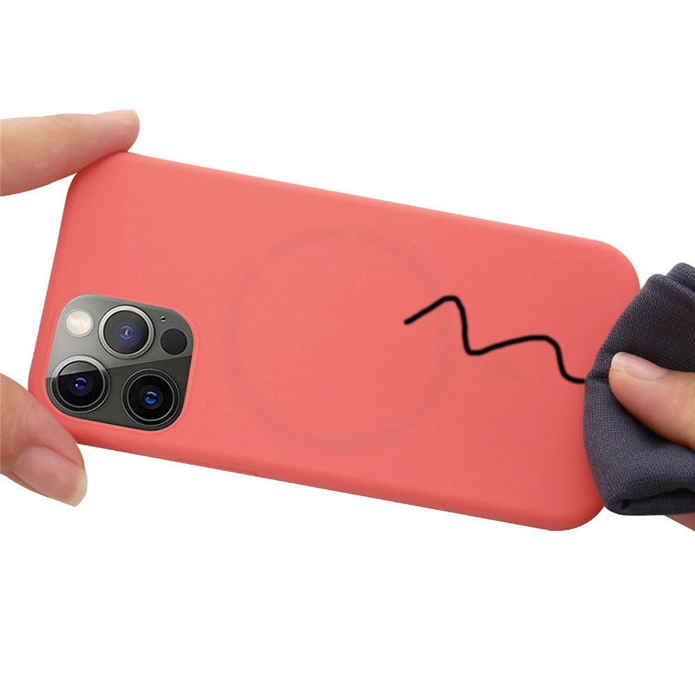 iPhone 14 Pro Max Magnetische Silikonhülle – Stoßfest
