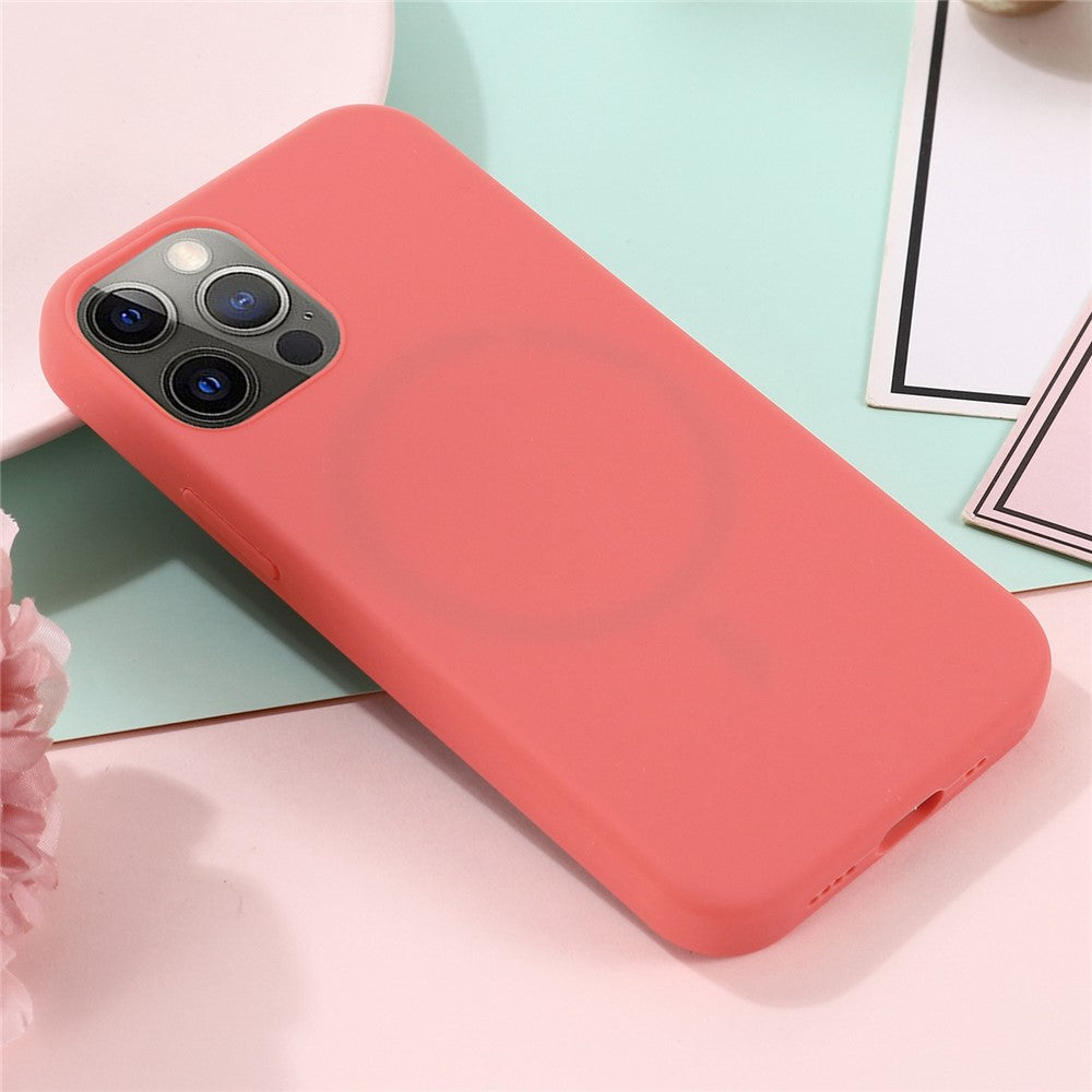 iPhone 14 Pro Max Magnetische Silikonhülle – Stoßfest