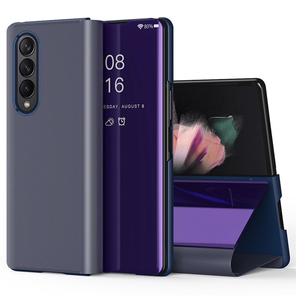 For Samsung Galaxy Z Fold4 5G Flip Leather Cover with Stand Full Body Protective Phone Case