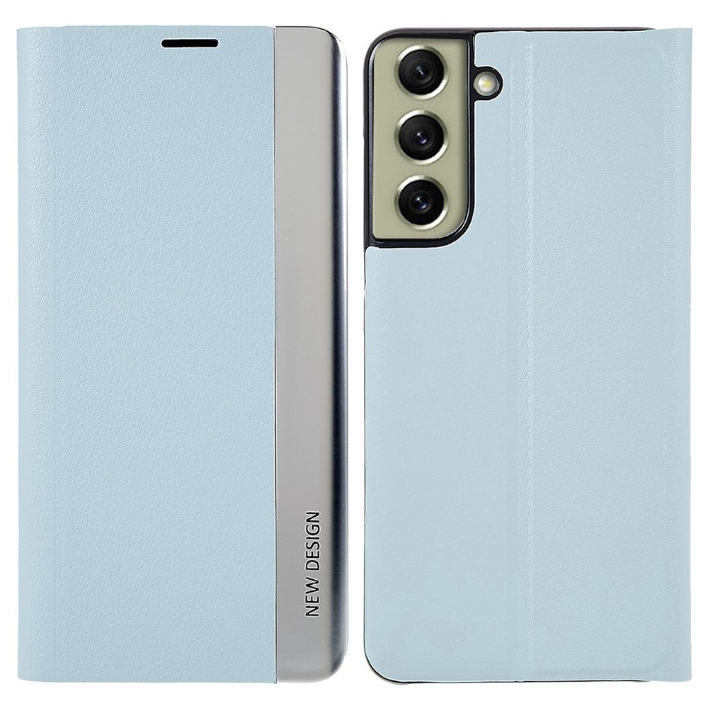 Galaxy S21 FE 5G Klappbare Hülle – elegant, stoßfest, mit Ständer & galvanisierter Oberfläche