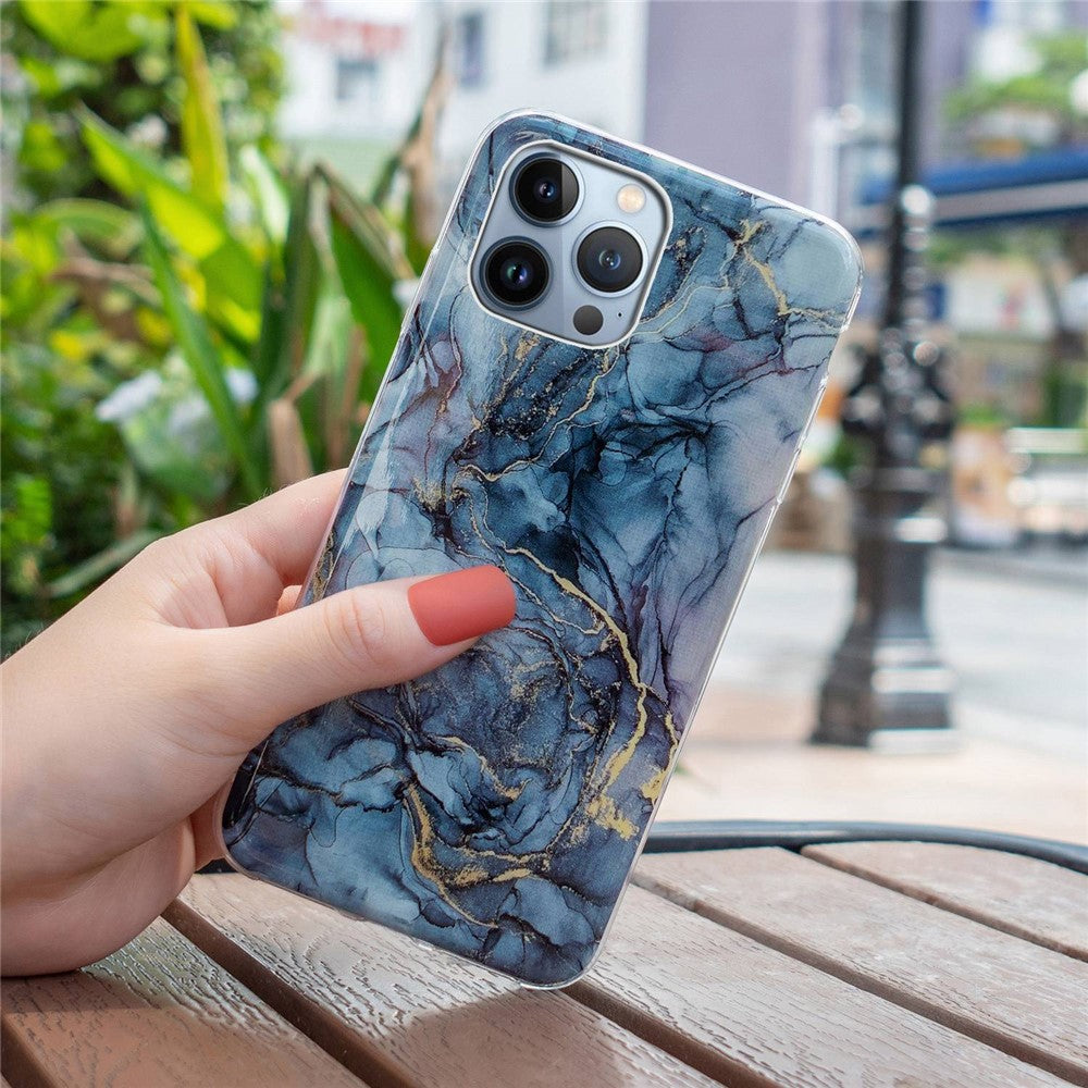iPhone 14 Pro Max Marmorhülle – Mit elegantem Marble Design