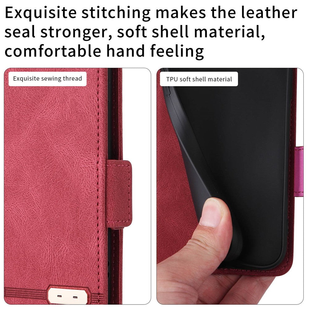 For Xiaomi 12S Ultra 5G Stand Feature Hardware Decor Phone Wallet Case Double Magnetic Clasps PU Leather Protector