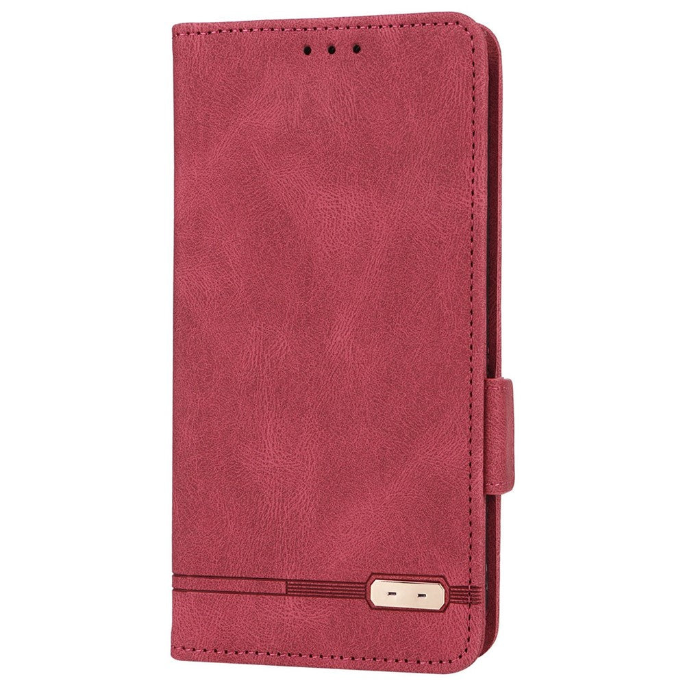 For Xiaomi 12S Ultra 5G Stand Feature Hardware Decor Phone Wallet Case Double Magnetic Clasps PU Leather Protector