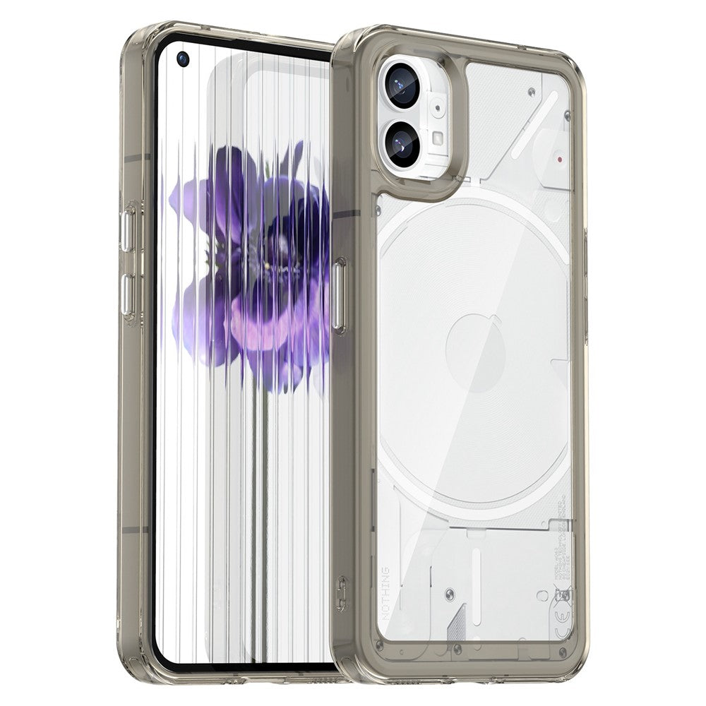 Nothing phone (1) 5G Transparente Handyhülle – Stoßfeste Rückseite, aus TPU & Acryl