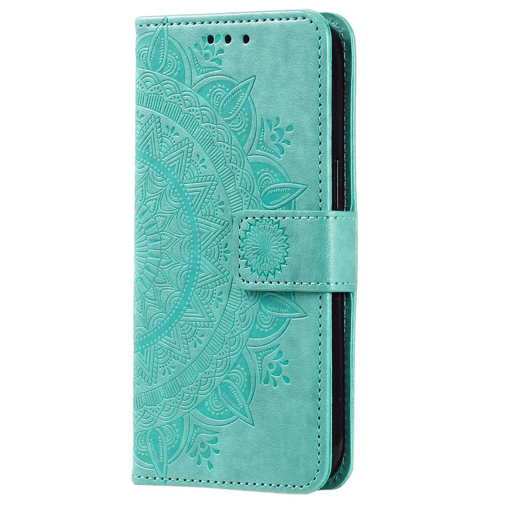 Nothing phone (1) 5G Wallet-Handyhülle – Mit Totem-Aufdruck, aus PU-Leder