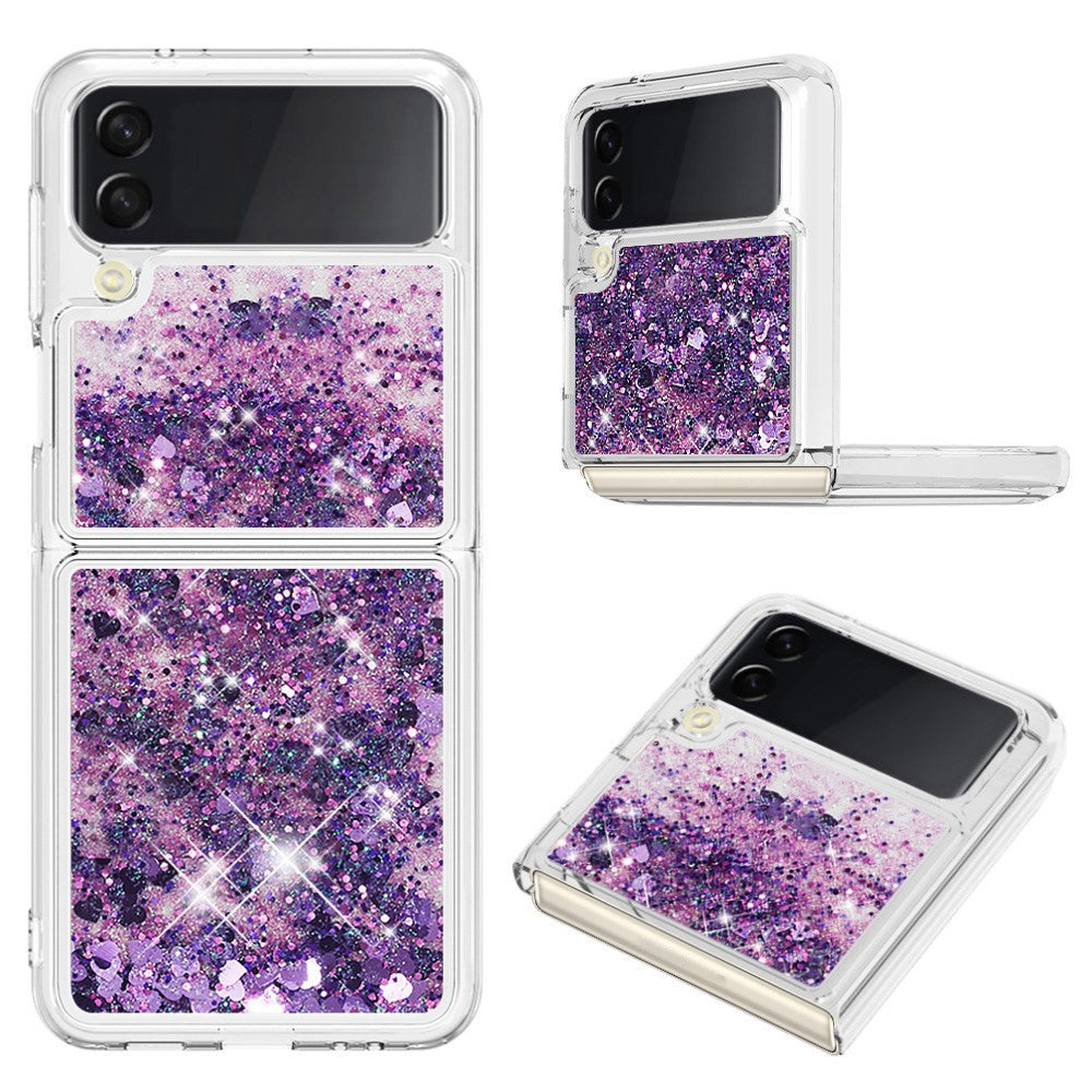 Galaxy Z Flip4 5G Glitzer-Hülle – Stoßfest & mit Treibsand