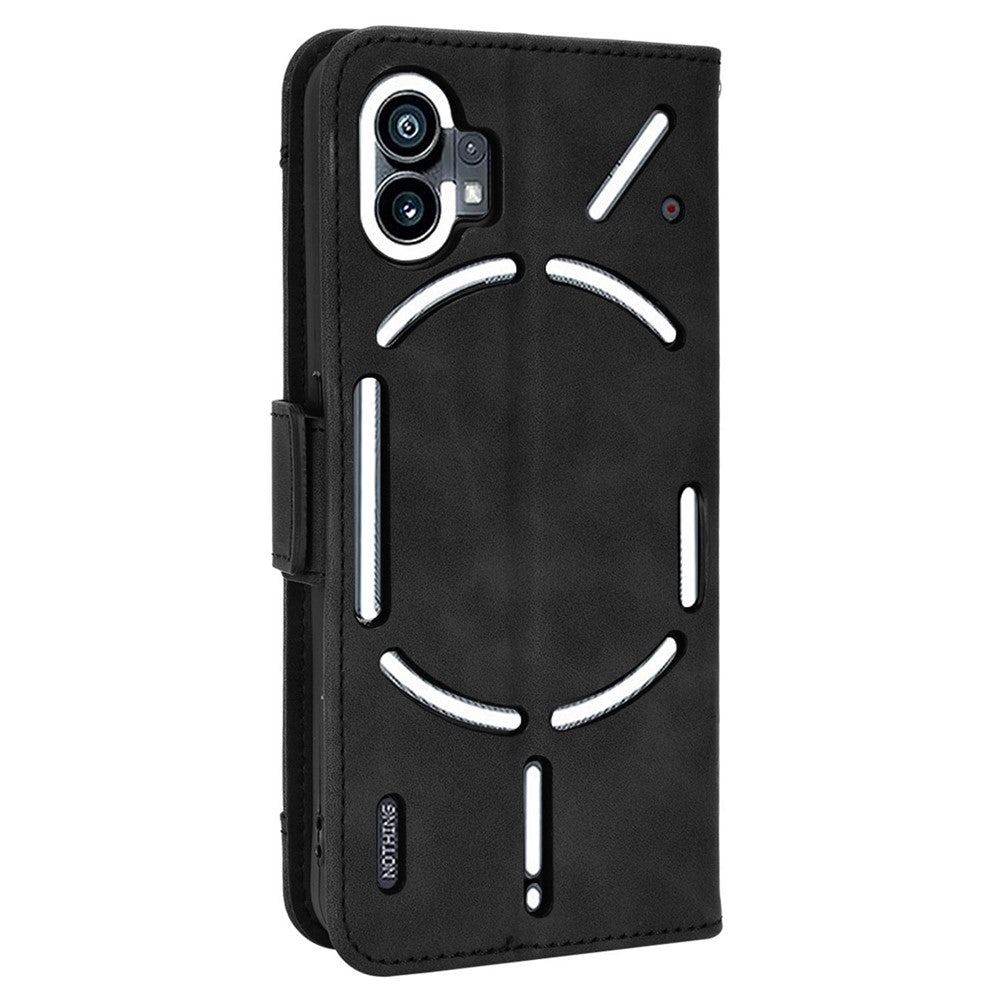 Phone Case for Nothing phone (1) 5G, PU Leather Multiple Card Slots Wallet Feature Full Body Protection Cover with Stand