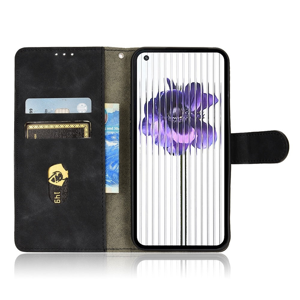 For Nothing Phone (1) 5G Anti-Drop Phone Flip Case Skin-Touch Feeling Full Protection PU Leather Stand Magnetic Clasp Phone Cover