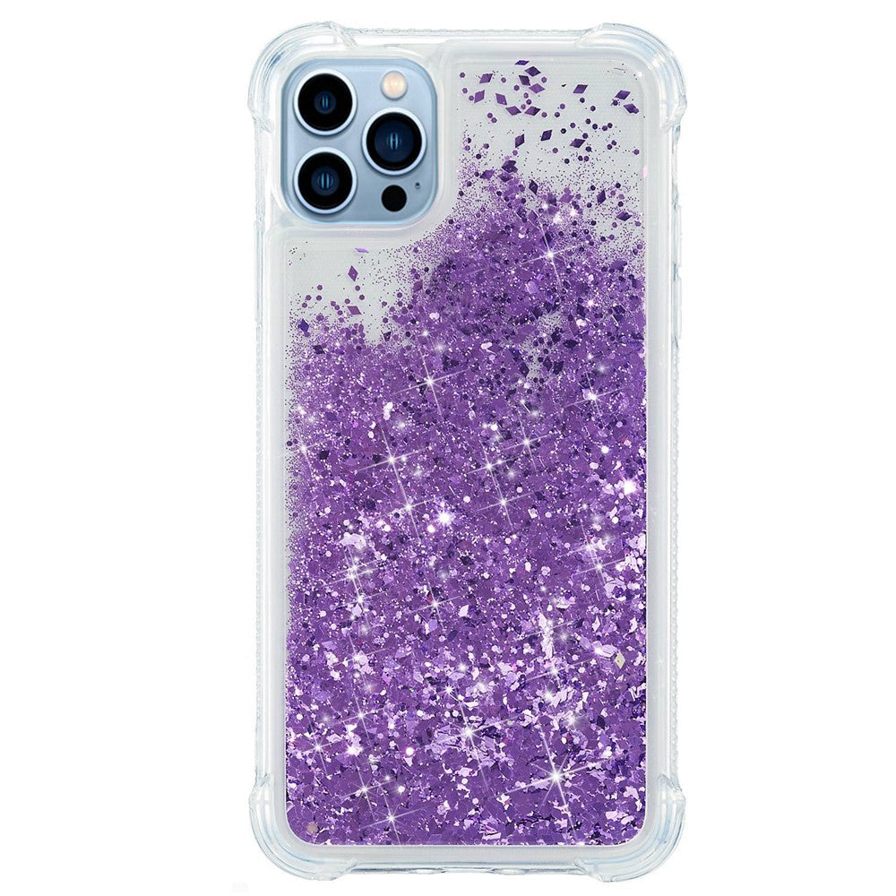 iPhone 14 Pro Glitzer-Hülle – Stoßfest & mit Treibsand