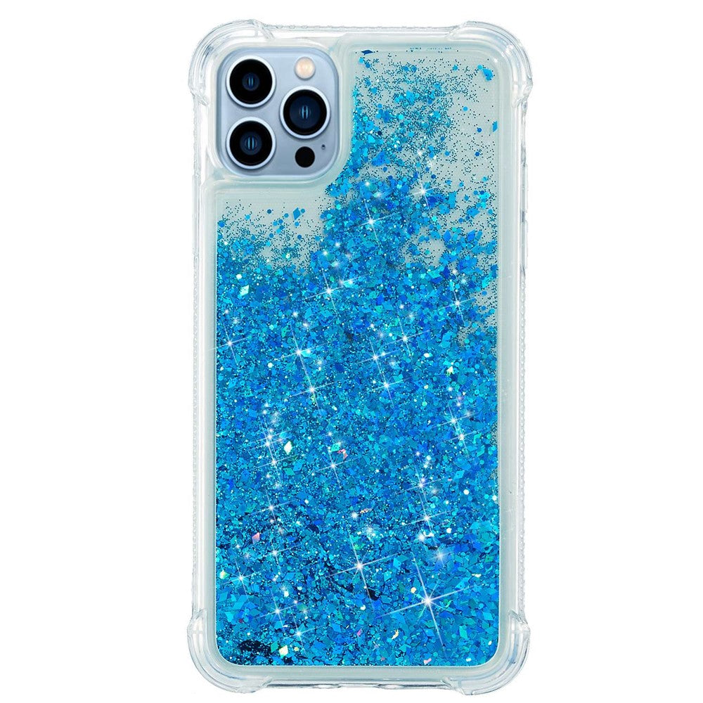 iPhone 14 Pro Glitzer-Hülle – Stoßfest & mit Treibsand