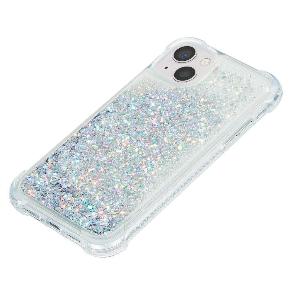 iPhone 14 Plus Glitzer-Hülle – Stoßfest & mit Treibsand