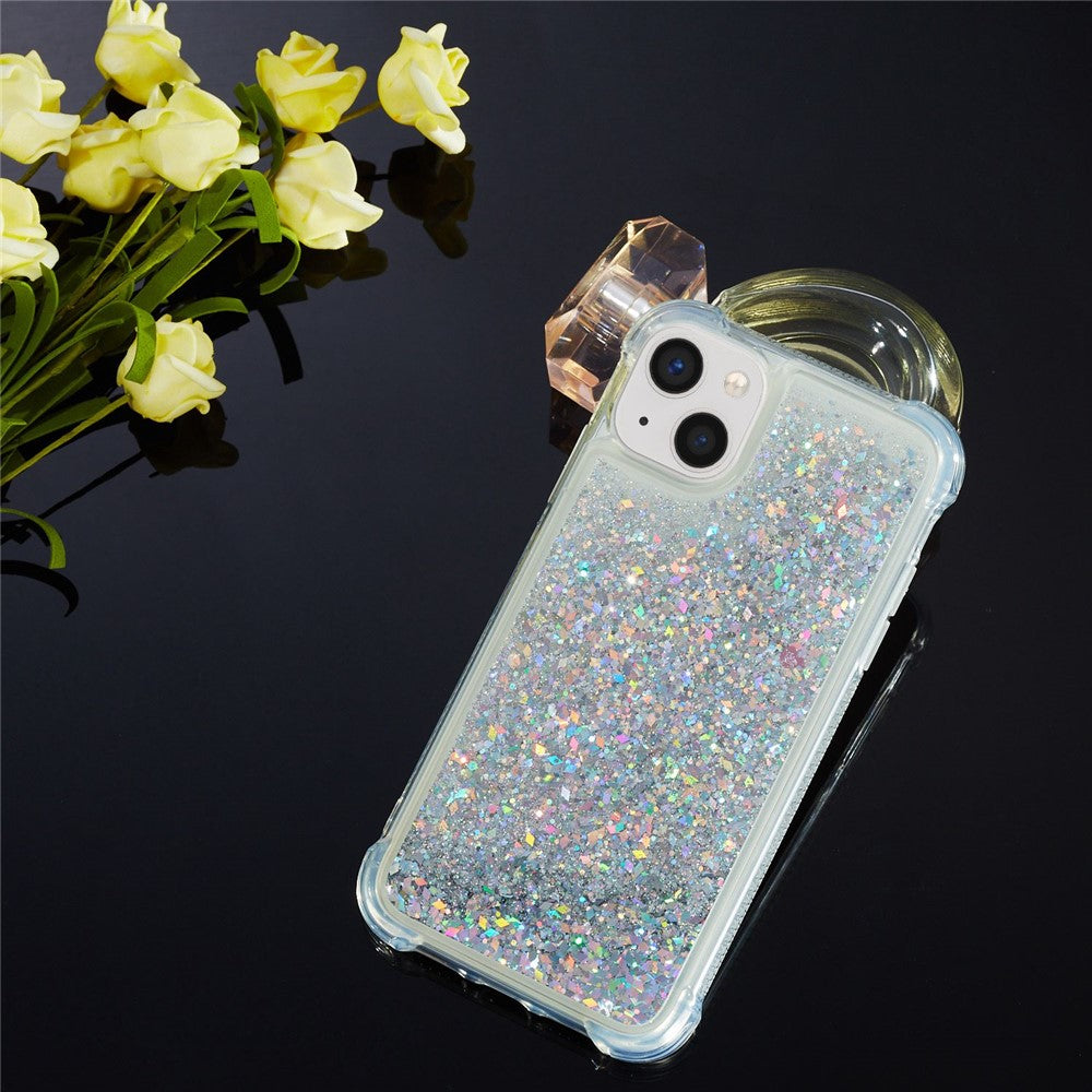 iPhone 14 Plus Glitzer-Hülle – Stoßfest & mit Treibsand
