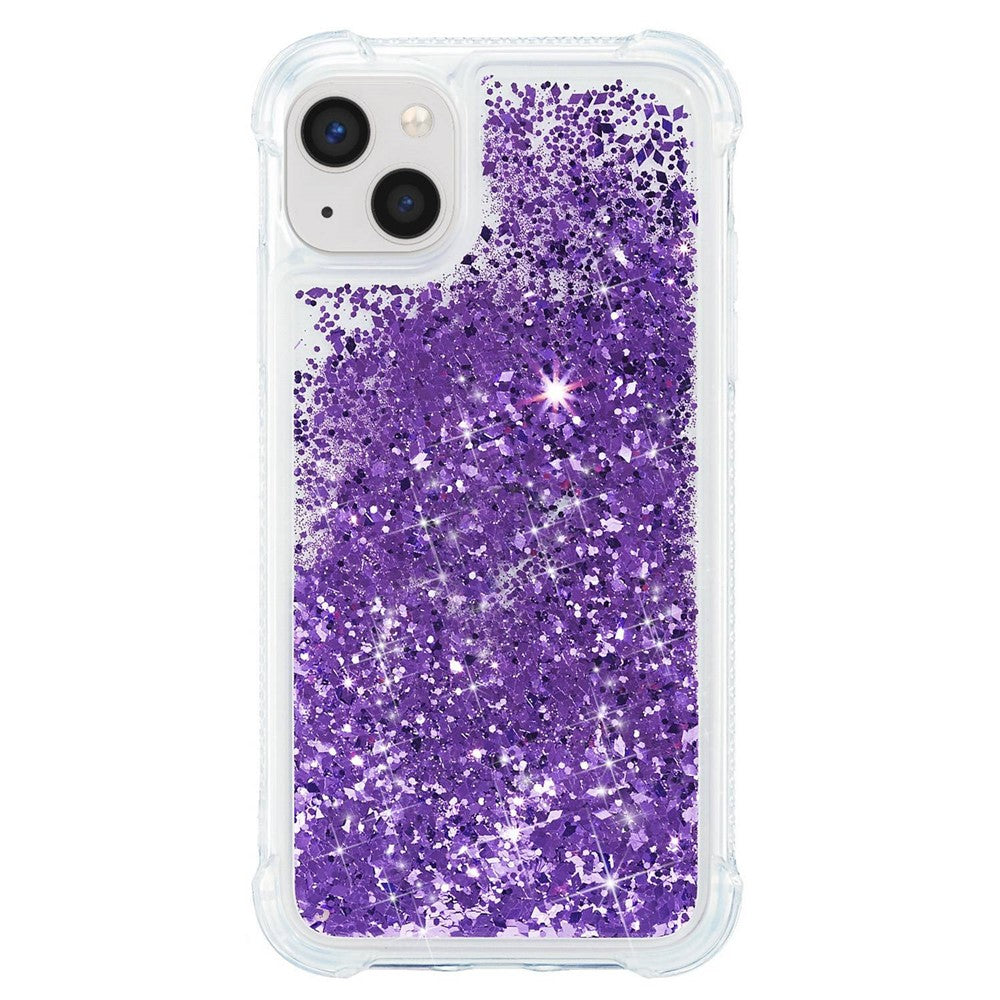 iPhone 14 Plus Glitzer-Hülle – Stoßfest & mit Treibsand