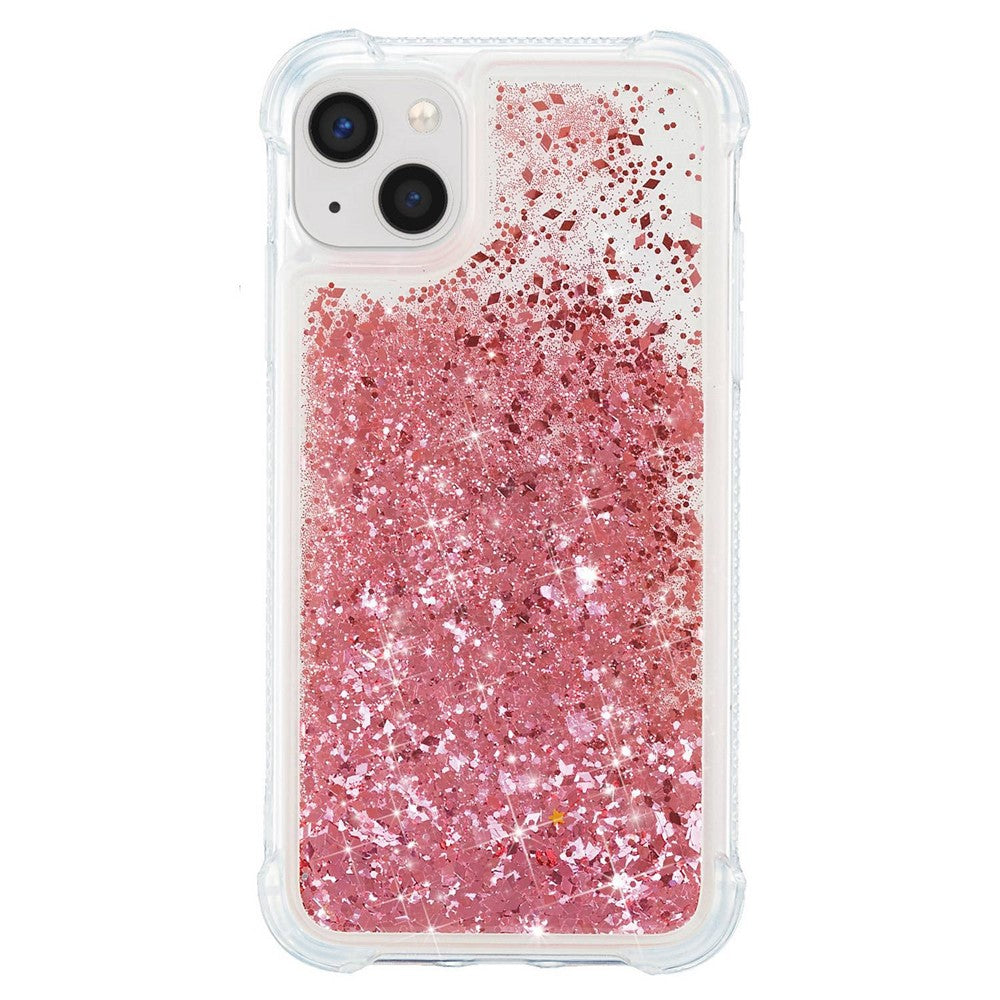 iPhone 14 Plus Glitzer-Hülle – Stoßfest & mit Treibsand