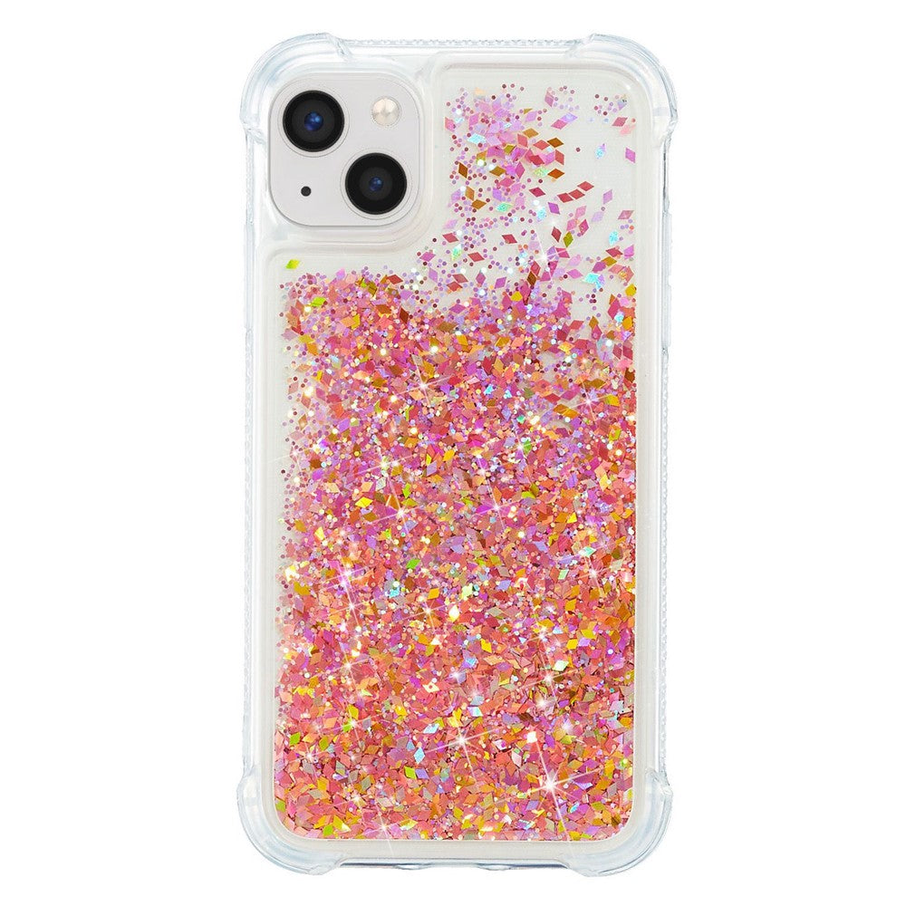 iPhone 14 Plus Glitzer-Hülle – Stoßfest & mit Treibsand