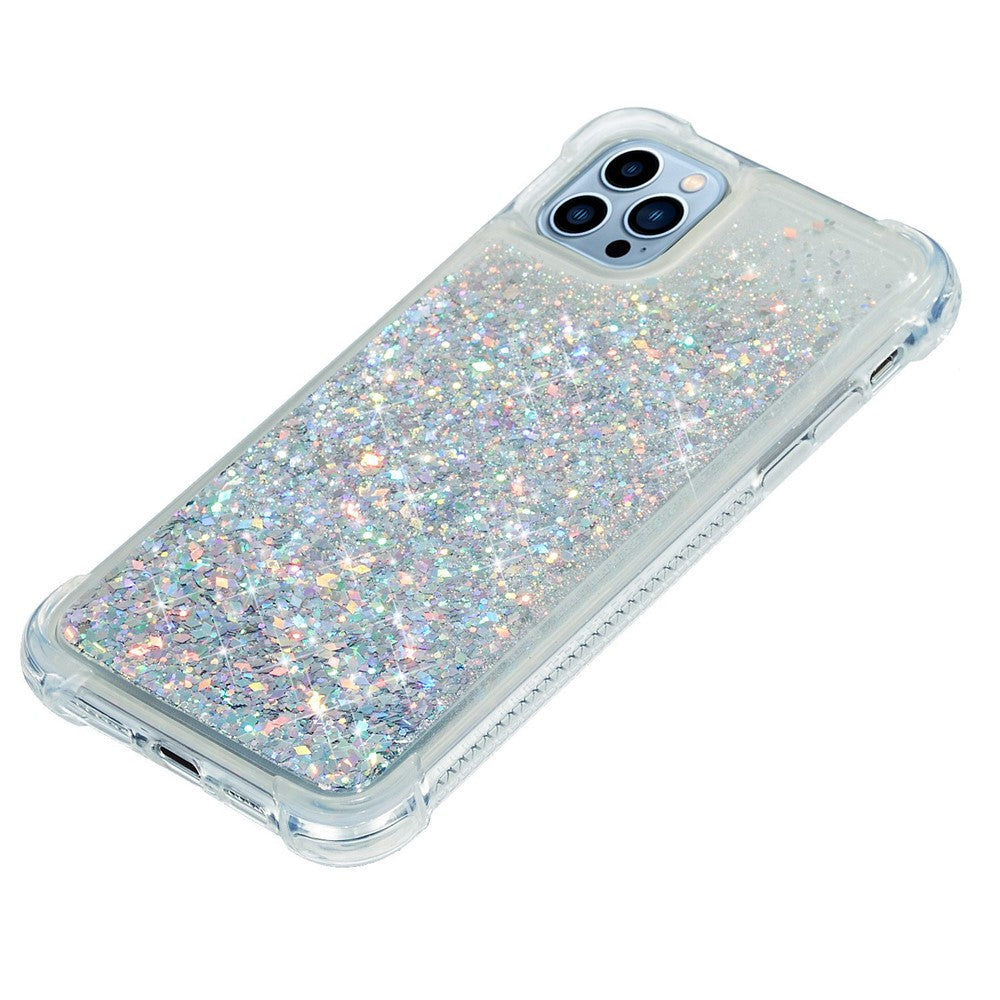iPhone 14 Pro Max Glitzer-Hülle – Stoßfest & mit Treibsand
