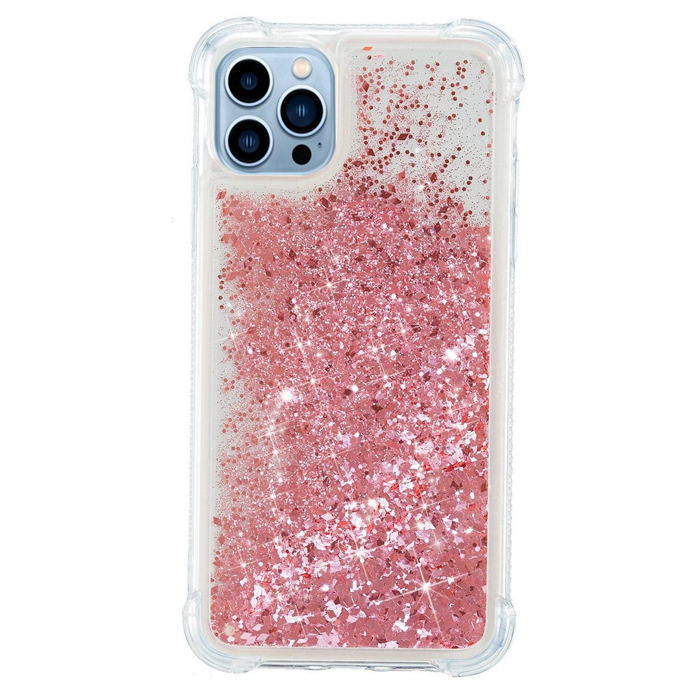 iPhone 14 Pro Max Glitzer-Hülle – Stoßfest & mit Treibsand