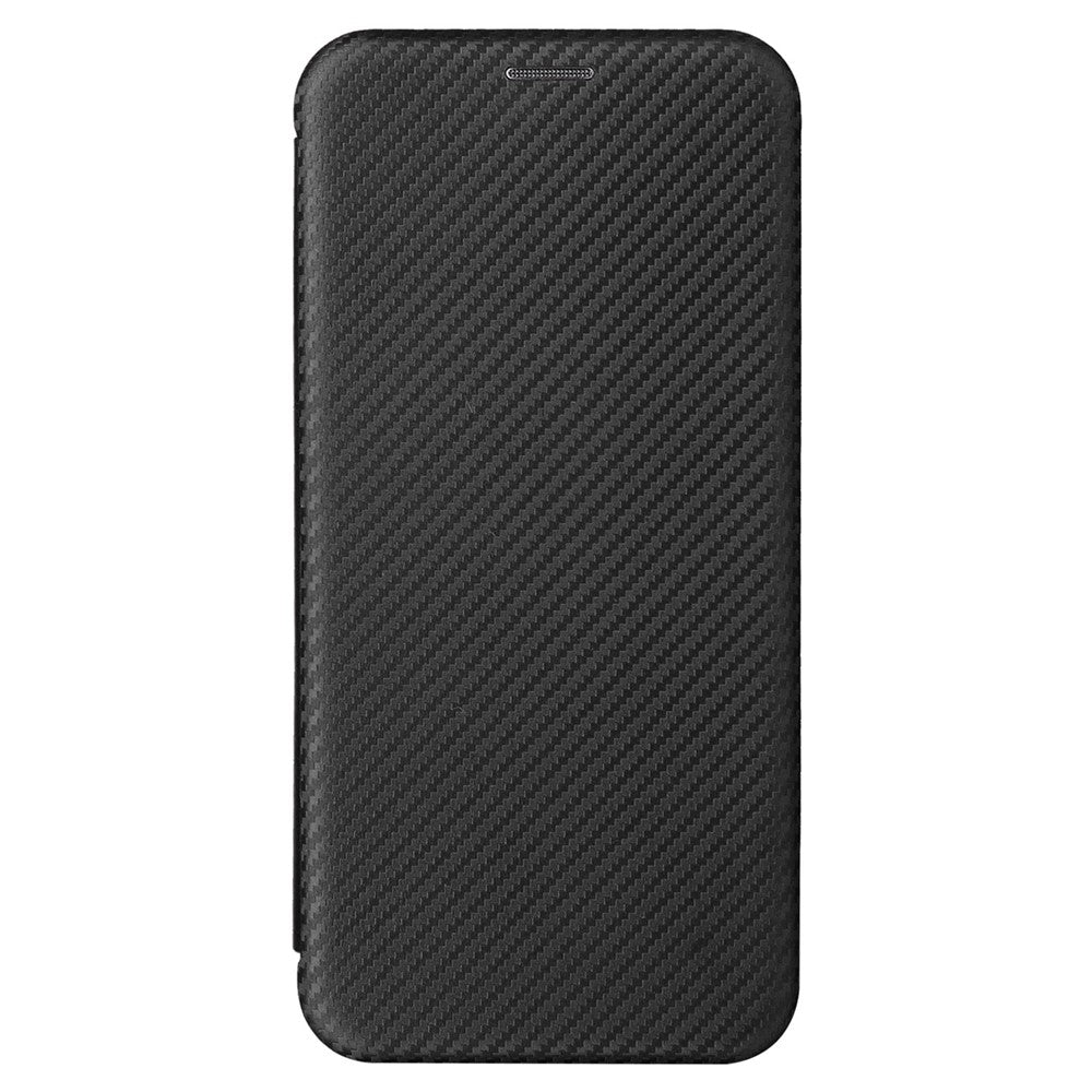 Nothing phone (1) 5G Wallet-Handyhülle – Mit Carbonfaser-Textur, magnetischer, selbsthaftender PU-Leder-Ständer mit Kartenhalter