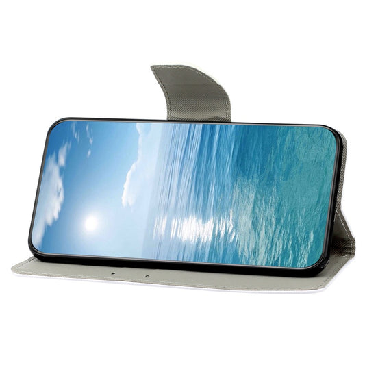 iPhone 14 Wallet-Hülle – Musterdruck, mit Ständer & Riemen