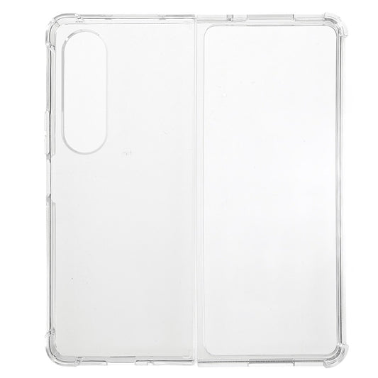 Galaxy Z Fold4 5G – Transparente Handyhülle aus TPU, stoßfest
