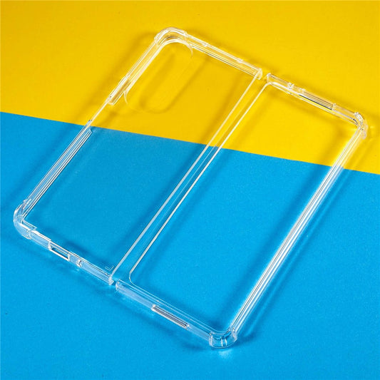 Galaxy Z Fold4 5G – Transparente Handyhülle aus TPU, stoßfest