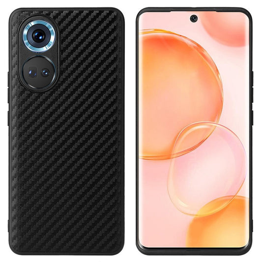Honor 70 5G Handyhülle – Strukturierte PU-Leder-Beschichtung, weiche TPU-Hart-PC-Hybrid