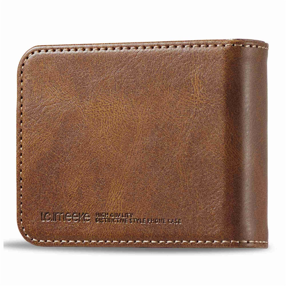 LC.IMEEKE for Samsung Galaxy Z Flip3 5G PU Leather + PC Phone Case RFID Blocking Protective Cellphone Cover Card Holder