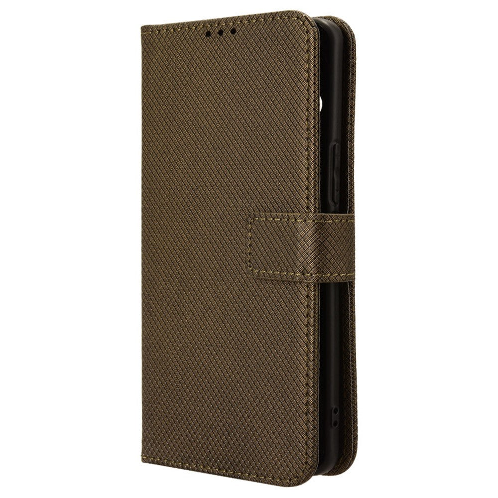 For Honor 200 Pro 5G Case Flip Wallet Diamond Texture PU Leather Phone Cover